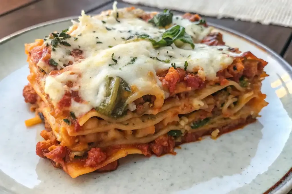 high protein lasagna
